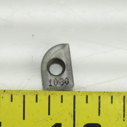 Ingersoll APKT 120364R IN1030 Carbide Milling Insert 1/4" Radius TiCN Lot Of 11