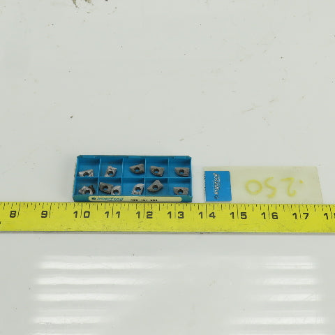 Ingersoll APKT 120364R IN1030 Carbide Milling Insert 1/4" Radius TiCN Lot Of 11