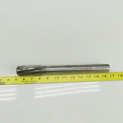 Lexington 3482 1-1/4" Diam Spiral 8 Flute Chucking Reamer HSS 1"Shank