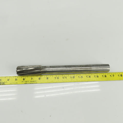 Lexington 3482 1-1/4" Diam Spiral 8 Flute Chucking Reamer HSS 1"Shank