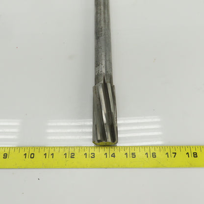 Lexington 3482 1-1/4" Diam Spiral 8 Flute Chucking Reamer HSS 1"Shank