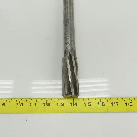 Lexington 3482 1-1/4" Diam Spiral 8 Flute Chucking Reamer HSS 1"Shank