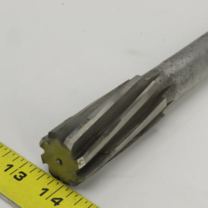 Lexington 3482 1-1/4" Diam Spiral 8 Flute Chucking Reamer HSS 1"Shank