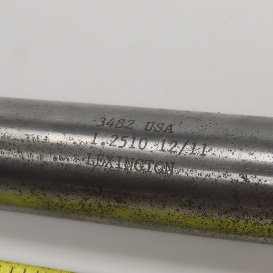 Lexington 1-1/4" Diam Spiral 8 Flute Carbide Tipped Chucking Reamer 1"Shank