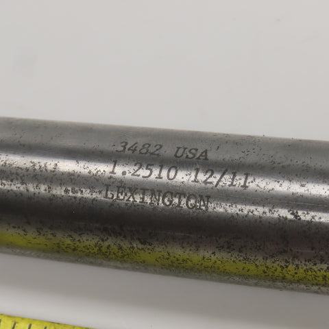 Lexington 1-1/4" Diam Spiral 8 Flute Carbide Tipped Chucking Reamer 1"Shank