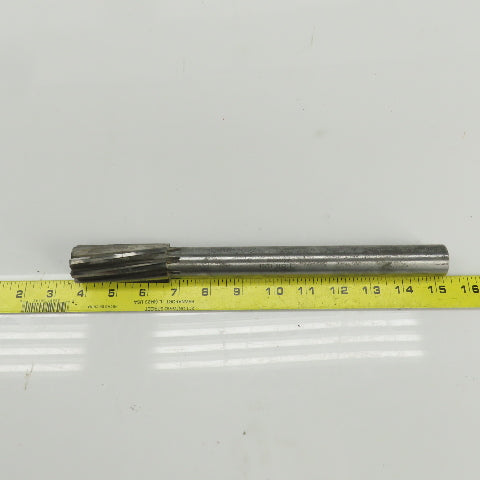 Lexington 1-1/4" Diam Spiral 8 Flute Carbide Tipped Chucking Reamer 1"Shank