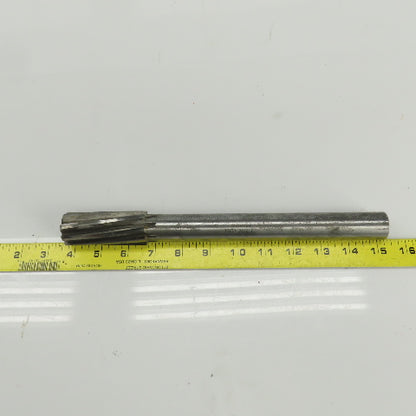 Lexington 1-1/4" Diam Spiral 8 Flute Carbide Tipped Chucking Reamer 1"Shank