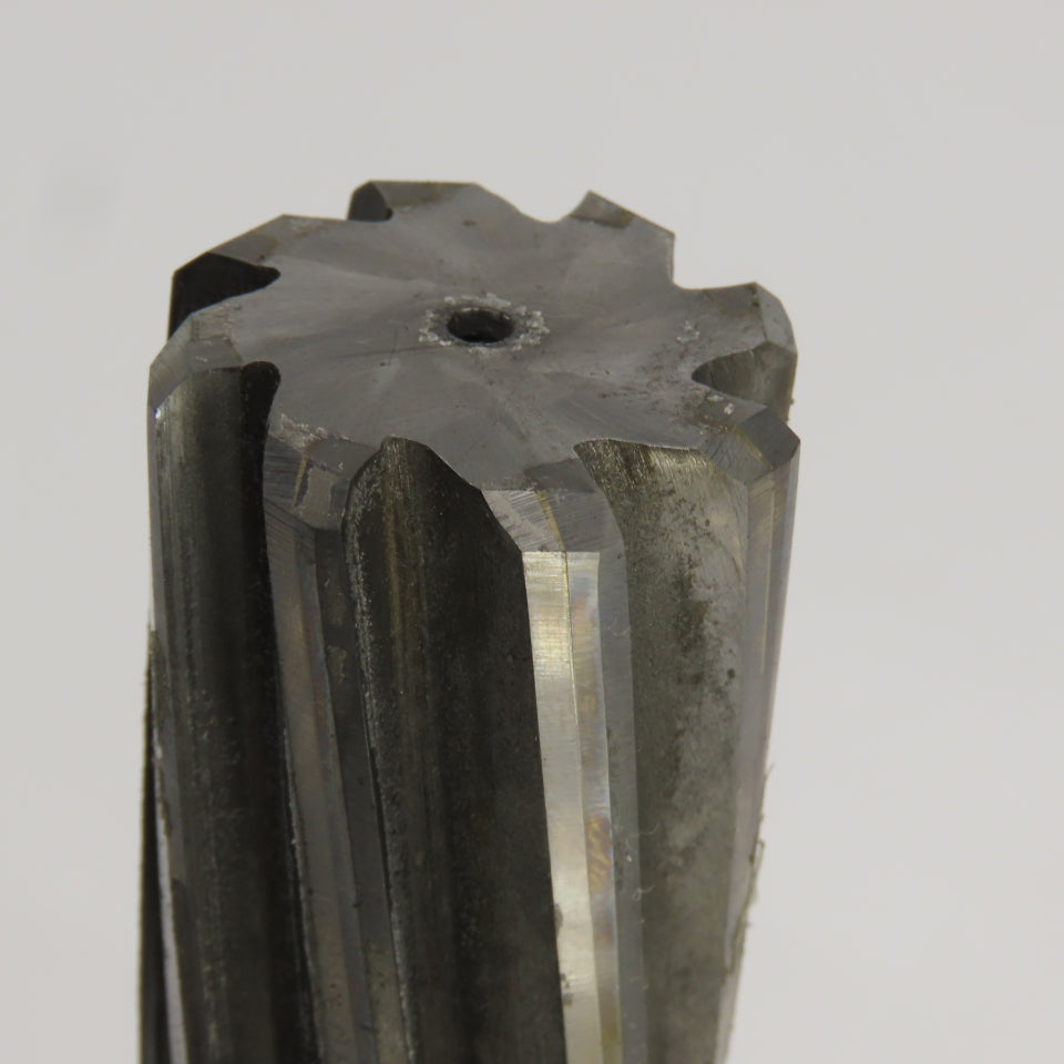 Lexington 1-1/4" Diam Spiral 8 Flute Carbide Tipped Chucking Reamer 1"Shank