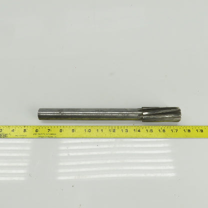Lexington 1-1/4" Diam Spiral 8 Flute Carbide Tipped Chucking Reamer 1"Shank