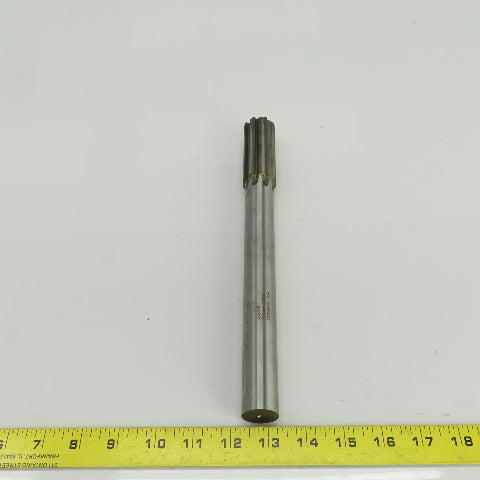 Lexington 1.2205" Diam Straight 8 Flute Carbide Tipped Chucking Reamer 1"Shank