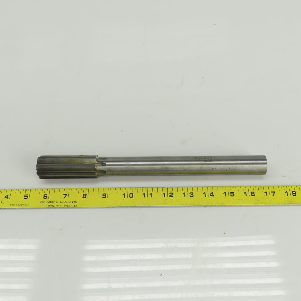 Lexington 1.2205" Diam Straight 8 Flute Carbide Tipped Chucking Reamer 1"Shank