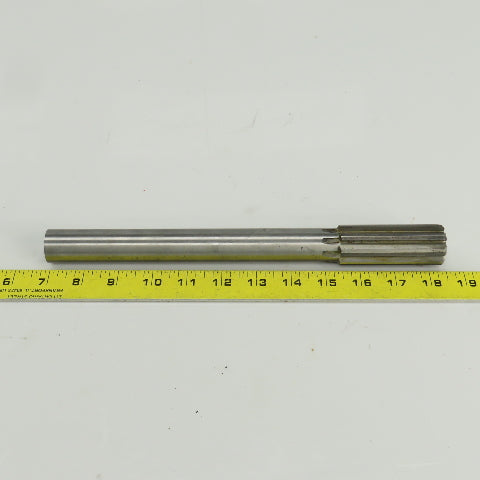 Lexington 1.2205" Diam Straight 8 Flute Carbide Tipped Chucking Reamer 1"Shank