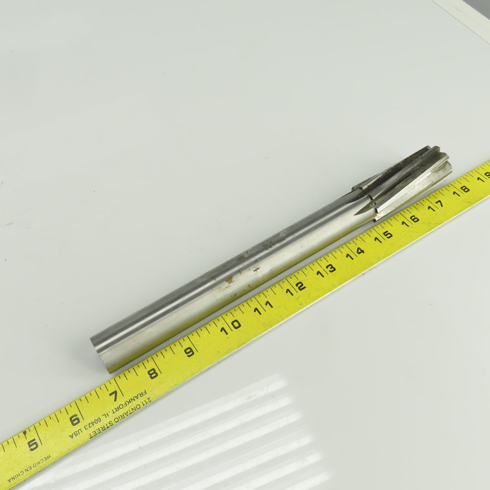 Lexington 1.1814" Diam Spiral 8 Flute HSS Chucking Reamer 1"Shank