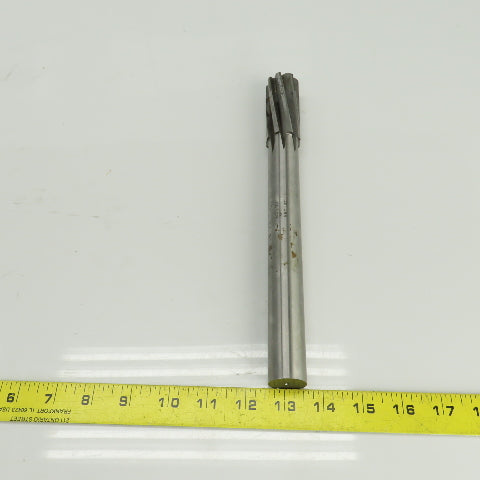 Lexington 1.1814" Diam Spiral 8 Flute HSS Chucking Reamer 1"Shank