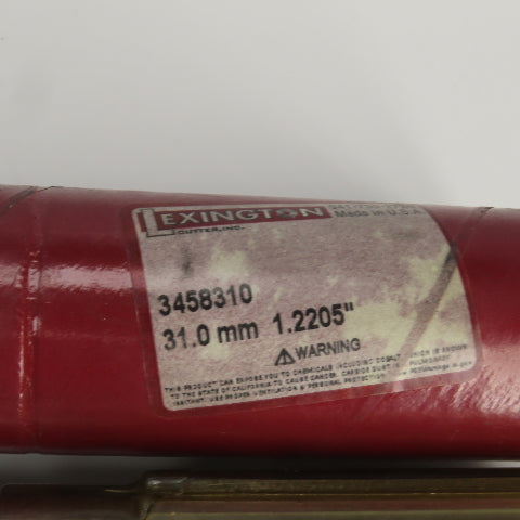 Lexington 3458310 1.2205" Diam Straight 8 Flute Carbide Tipped Chucking Reamer
