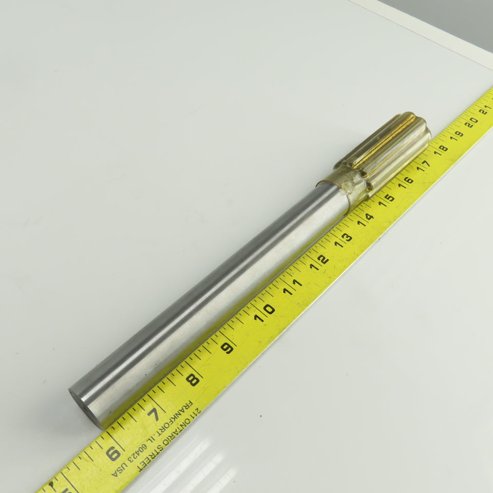 Lexington 3458310 1.2205" Diam Straight 8 Flute Carbide Tipped Chucking Reamer