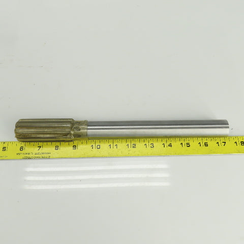Lexington 3458310 1.2205" Diam Straight 8 Flute Carbide Tipped Chucking Reamer