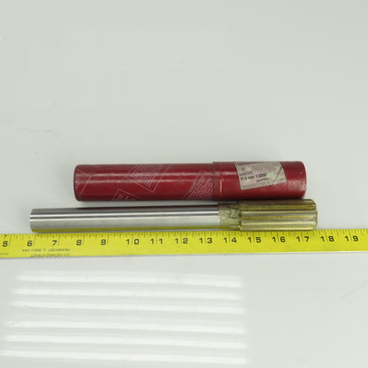 Lexington 3458310 1.2205" Diam Straight 8 Flute Carbide Tipped Chucking Reamer