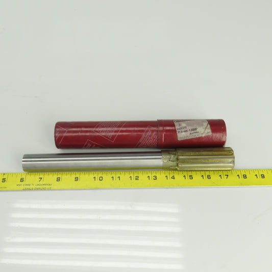 Lexington 3458310 1.2205" Diam Straight 8 Flute Carbide Tipped Chucking Reamer