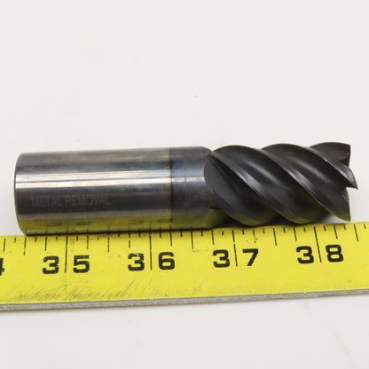 1" Diam. x  1-1/2" LOC x 4" OAL 5 Flute Spiral Carbide End Mill Cutter 1" Weldon