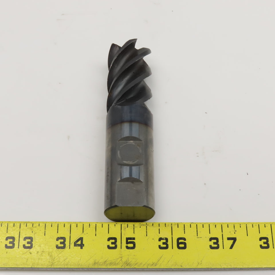 1" Diam. x  1-1/2" LOC x 4" OAL 5 Flute Spiral Carbide End Mill Cutter 1" Weldon