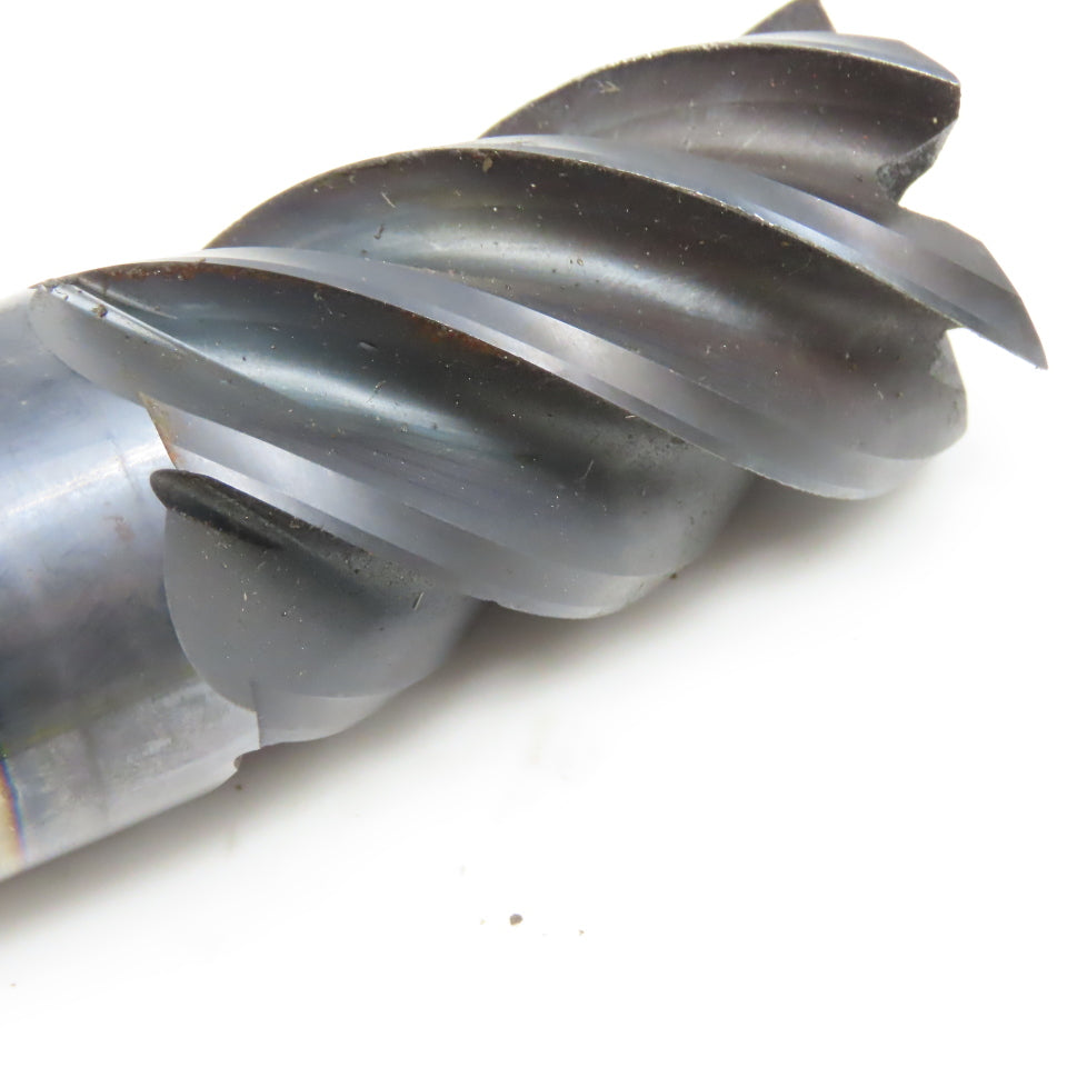 1" Diam. x  1-1/2" LOC x 4" OAL 5 Flute Spiral Carbide End Mill Cutter 1" Weldon