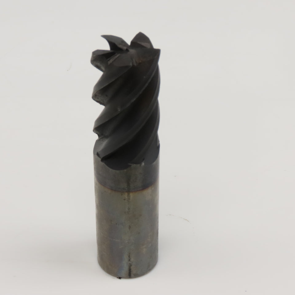 1" Diam. x  1-1/2" LOC x 4" OAL 5 Flute Spiral Carbide End Mill Cutter 1" Weldon