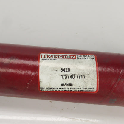 Lexington 3420 1.3740" Diam Spiral 8 Flute HSS Chucking Reamer 1" Shank