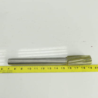 Lexington 3420 1.3740" Diam Spiral 8 Flute HSS Chucking Reamer 1" Shank
