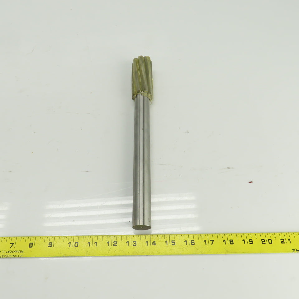 Lexington 3420 1.3740" Diam Spiral 8 Flute HSS Chucking Reamer 1" Shank