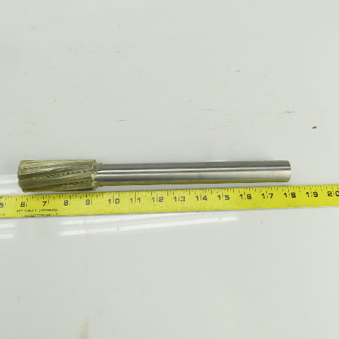 Lexington 3420 1.3740" Diam Spiral 8 Flute HSS Chucking Reamer 1" Shank
