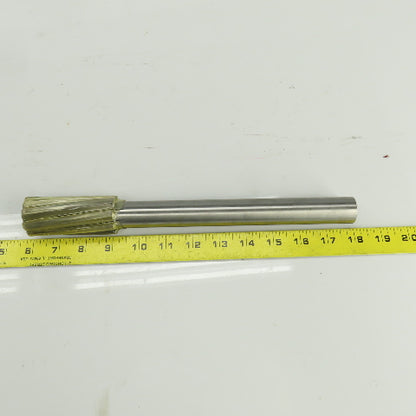 Lexington 3420 1.3740" Diam Spiral 8 Flute HSS Chucking Reamer 1" Shank