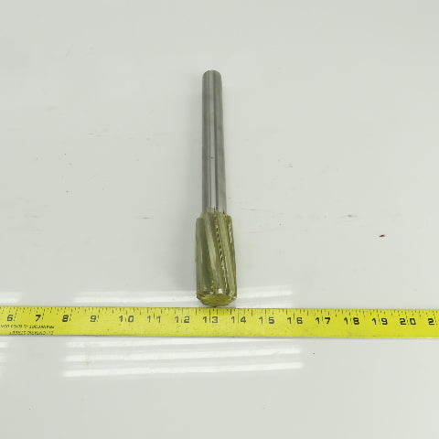 Lexington 3420 1.3740" Diam Spiral 8 Flute HSS Chucking Reamer 1" Shank