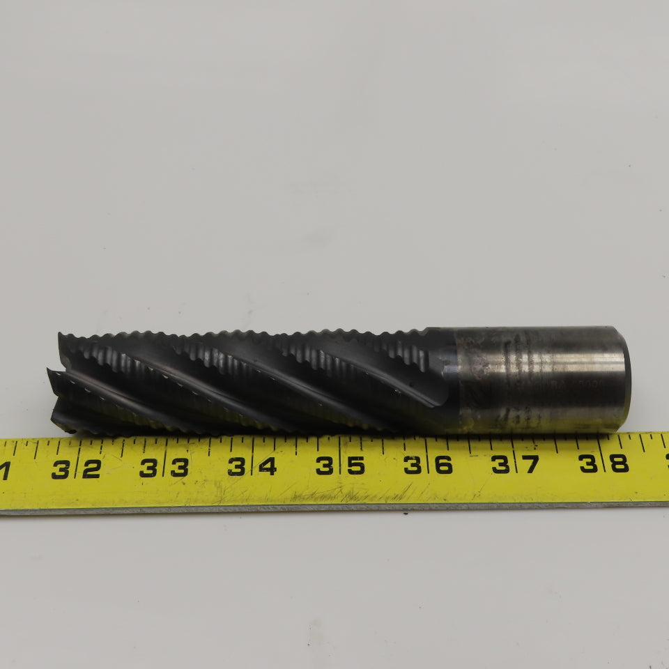 Niagara 1-1/4" x  4-1/4" LOC 4 Flute HSCO Roughing End Mill 1-1/4" Weldon