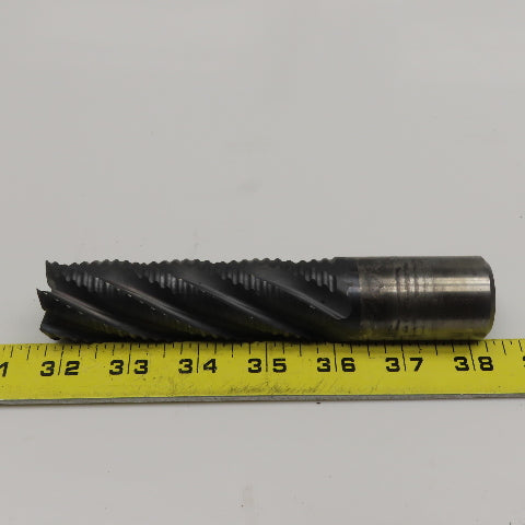 Niagara 1-1/4" x  4-1/4" LOC 4 Flute HSCO Roughing End Mill 1-1/4" Weldon