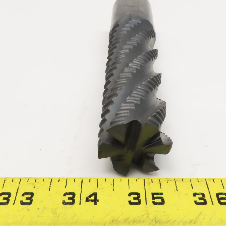Niagara 1-1/4" x  4-1/4" LOC 4 Flute HSCO Roughing End Mill 1-1/4" Weldon
