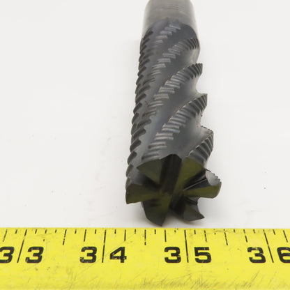 Niagara 1-1/4" x  4-1/4" LOC 4 Flute HSCO Roughing End Mill 1-1/4" Weldon