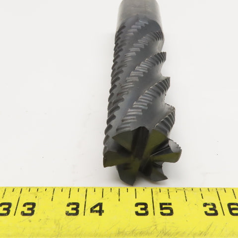 Niagara 1-1/4" x  4-1/4" LOC 4 Flute HSCO Roughing End Mill 1-1/4" Weldon