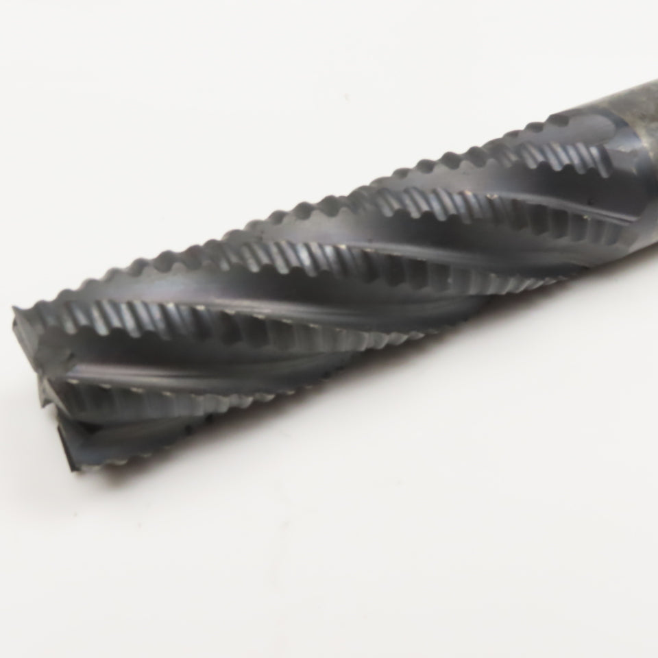Niagara 1-1/4" x  4-1/4" LOC 4 Flute HSCO Roughing End Mill 1-1/4" Weldon