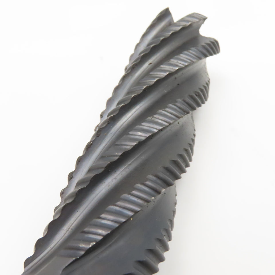 Niagara 1-1/4" x  4-1/4" LOC 4 Flute HSCO Roughing End Mill 1-1/4" Weldon
