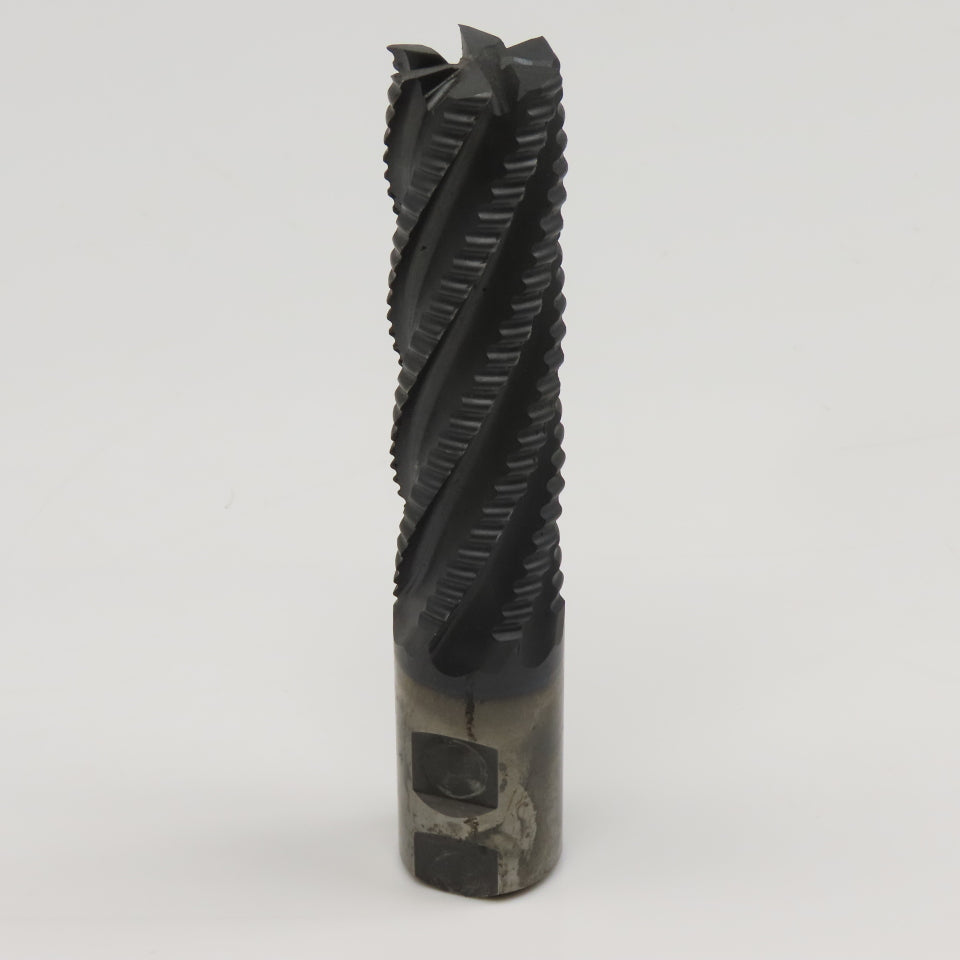 Niagara 1-1/4" x  4-1/4" LOC 4 Flute HSCO Roughing End Mill 1-1/4" Weldon