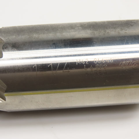 1-1/4" Diam. x 6" LOC 6 Flute Spiral End Mill 1-1/4" Weldon