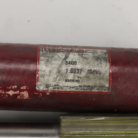 Lexington 3400 1.6937" Diam Straight 8 Flute Carbide Tipped Chucking Reamer