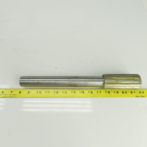 Lexington 3400 1.6937" Diam Straight 8 Flute Carbide Tipped Chucking Reamer