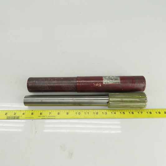 Lexington 3400 1.6937" Diam Straight 8 Flute Carbide Tipped Chucking Reamer