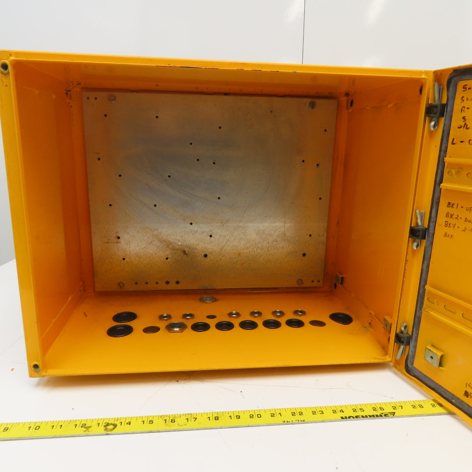 Wall Mount Electrical Enclosure 15-1/2"x20" x 11" W/ Back Plate