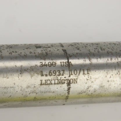 Lexington 3400 1.6937" Diam Straight 8 Flute Carbide Tipped Chucking Reamer