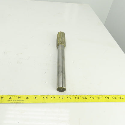 Lexington 1.6937" Diam Spiral 8 Flute Carbide Tipped Chucking Reamer