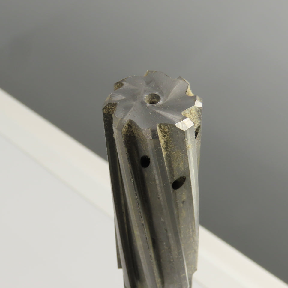 Lexington 3429 0.9850" Diam Spiral 8 Flute Coolant Fed Carbide Tipped Reamer