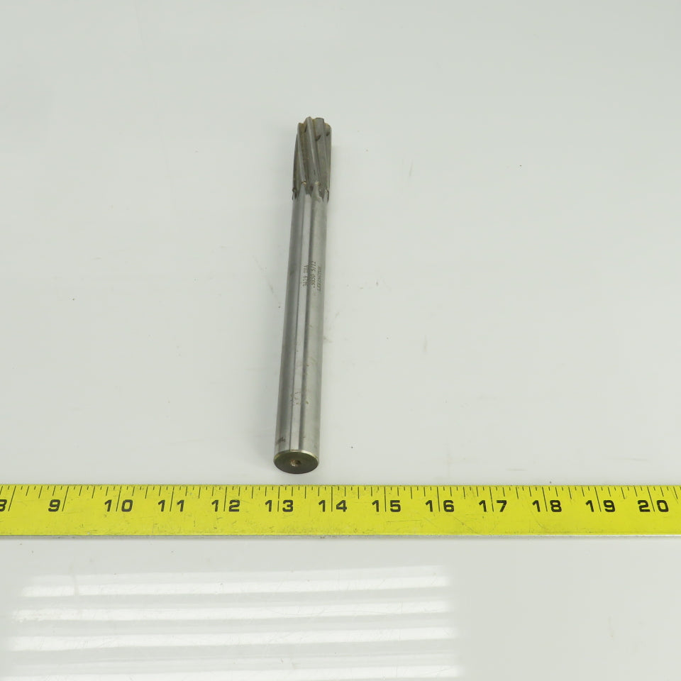 Lexington 3429 0.9850" Diam Spiral 8 Flute Coolant Fed Carbide Tipped Reamer
